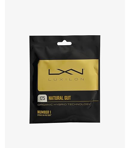 LUXILON - LUXILON(ルキシロン) LUXILON NATURAL GUT 16（ナ… ルキシロン(LUXILON) ナチュラルガットとは｜Around40 テニス